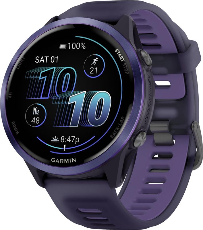Garmin Forerunner 570 Amoled 47 mm Pulsklocka Imperial Purple/Indigo
