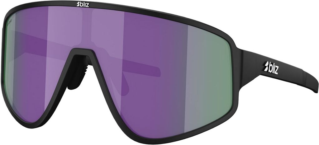 Bliz A004 Sportglasögon Matte Black w/ Brown Purple Multi