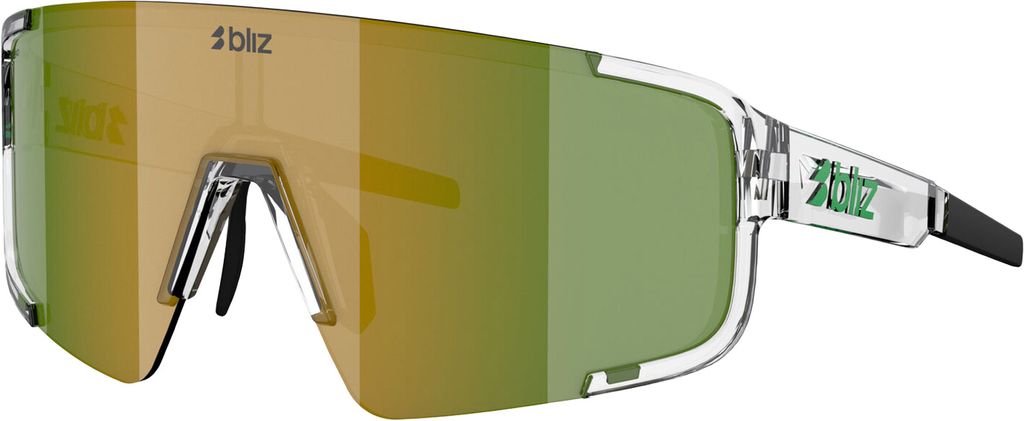 Bliz P003 Sportglasögon Transparent White w/ Brown Green Multi