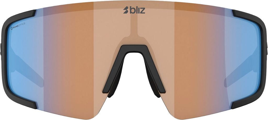 Bliz P003 Nano Nordic Light Sportglasögon Matte Black w/ Coral Orange Blue Multi