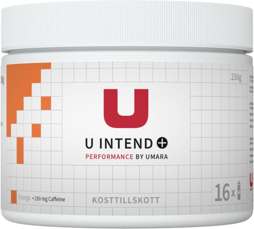 Umara U Intend Burk 250g Sportdryck, ORANGE