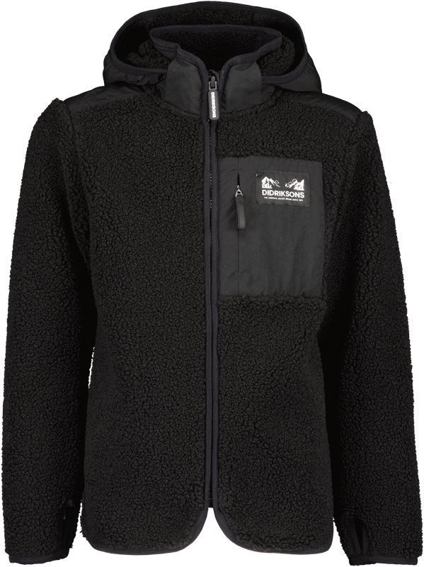 Alternativ bild 0 för Didriksons Exa Kids Fz 2 Black