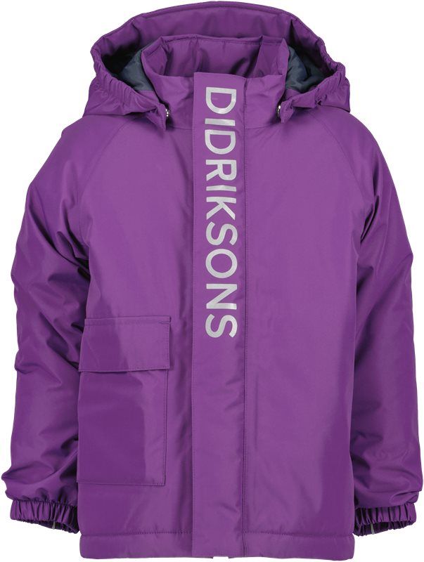 Alternativ bild 0 för Didriksons Talvi Kids Jkt Royal Purple