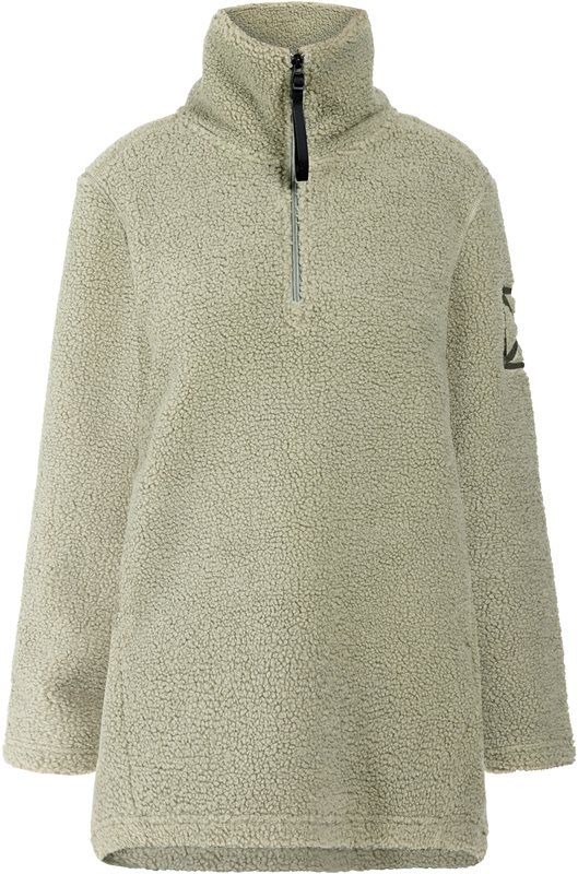 Alternativ bild 1 för Didriksons Marina Wns Half Zip Old Rust