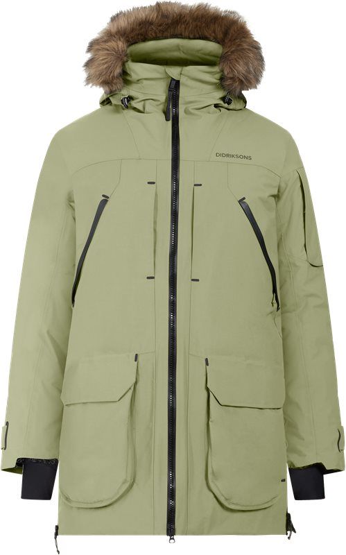 Alternativ bild 0 för Didriksons Zeus Usx Parka 2 Wild Forest Green