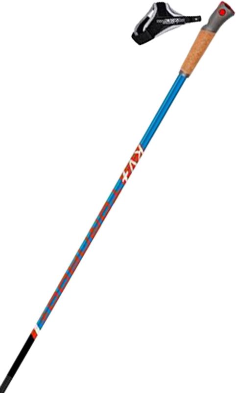 KV+ Tornado Plus Junior QCD Längdskidstavar, 120 CM