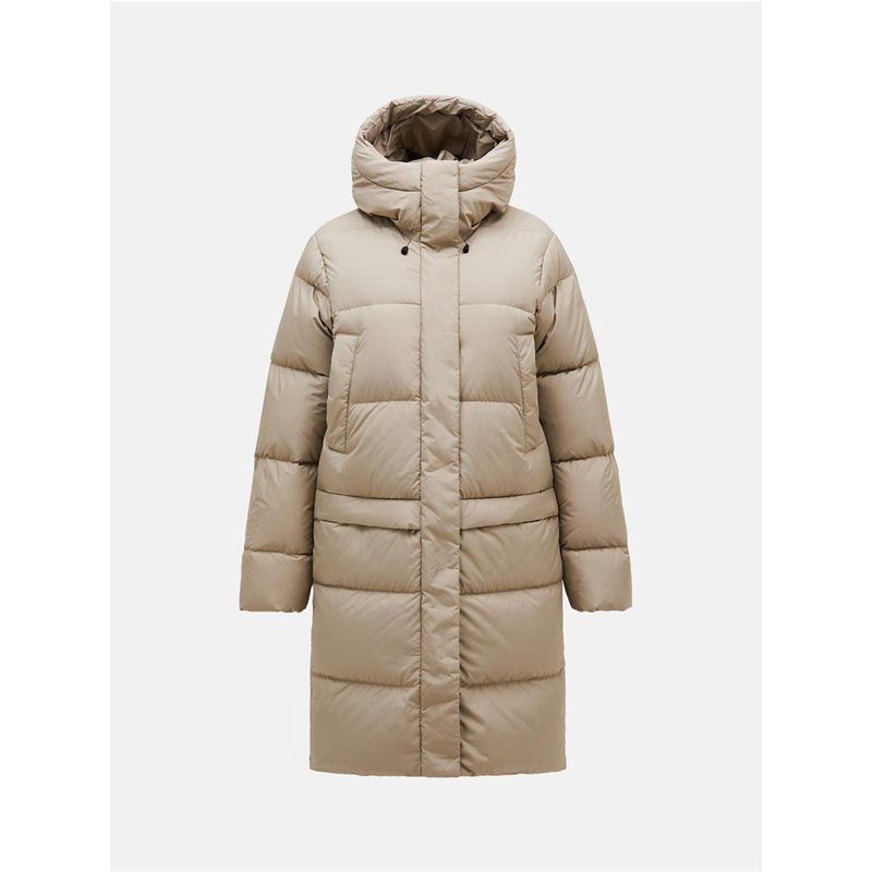 Alternativ bild 0 för Peak Performance W Quiver Down Parka Avid Beige
