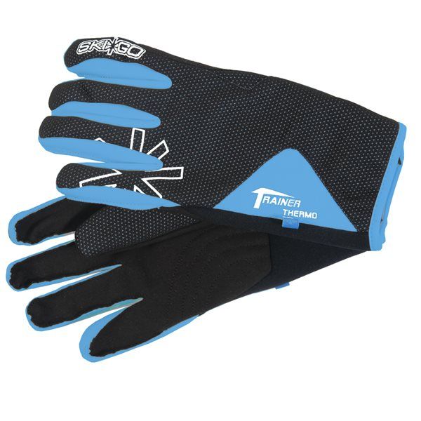 Skigo Trainer Thermo Längdskidhandskar Black/Blue, 8