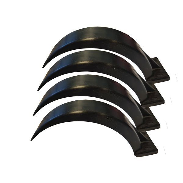 Skistart Skate Stänkskärmar 4-Pack Rullskidor Reservdelar, ONE SIZE