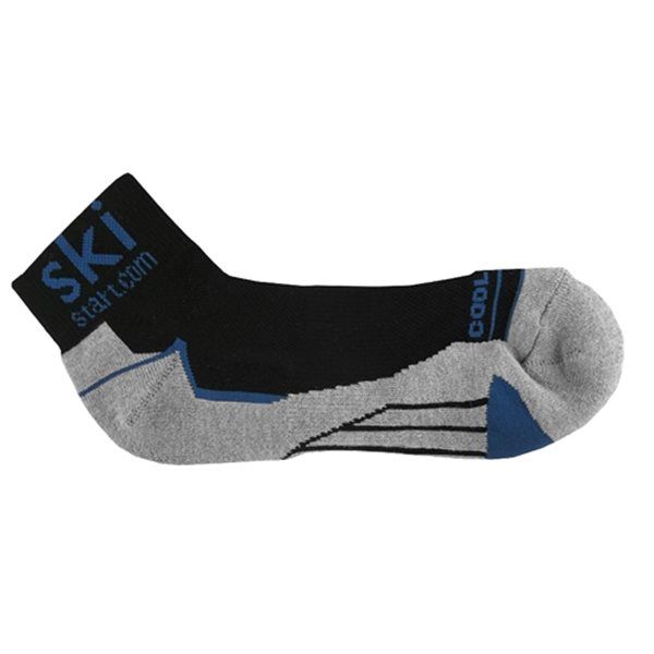 Skistart Running Sock L&ouml;parstrumpor Black/Grey, 36/39