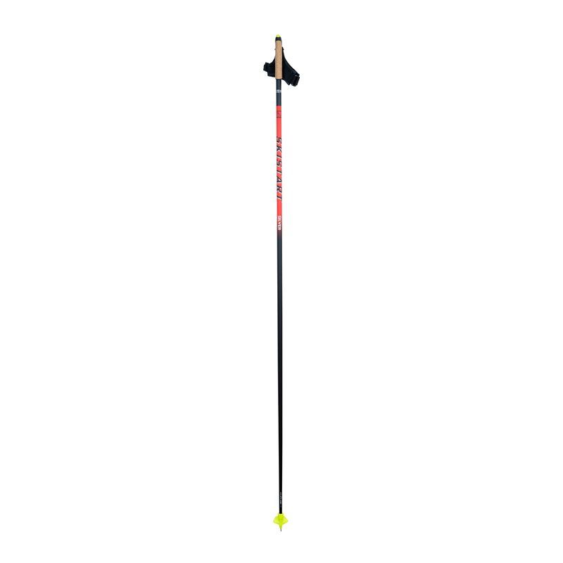 Skistart Silver Längdstavar Click-IT Längdskidstavar, 135 CM