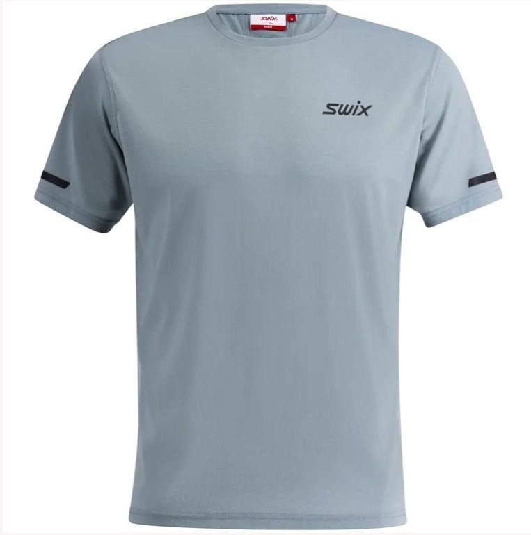 Swix Pace Short Sleeve M Löparshorts Fog, XXL