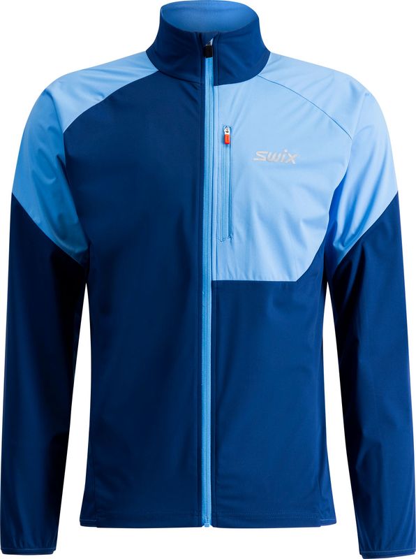 Swix Focus Wind Jacket M L&auml;ngdskidjacka Azure Blue