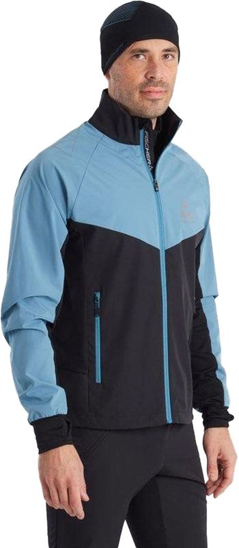 Fischer Mora Speed Jacket M Längdskidjacka Arctic Blue