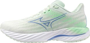 Mizuno Wave Inspire 21 W-WHITE/TURQUOISE-UK 6