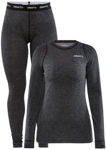 Craft Core Wool Merino Set W-BLACK-S