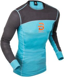Dahlie Performance/Tech L/S M-TURQUOISE-S