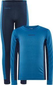 Craft Core Dry Baselayer Set Junior-BLUE-122/128