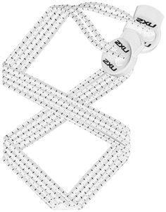 2XU Performance Locked Laces Unisex-WHITE-OZ