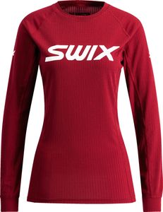 Swix RaceX Classic Long Sleeve W-FIREBRICK-M