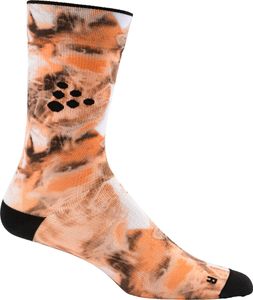 Craft PRO Hypervent Print Sock-ORANGE-34/36