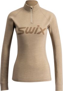 Swix RaceX Merino Half Zip W-BEIGE-M