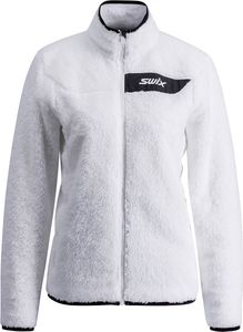 Swix Infinity Pile Midlayer Full Zip W-WHITE-M