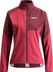 Swix Focus Wind Jacket W-DARKRED-XS