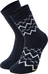 Johaug Wool Socks 2-pack W-NAVY-36/38