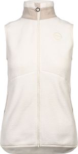 Johaug Fusion Pile Vest W-WHITESMOKE-M