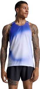 2XU Light Speed React Singlet M-WHITE/BLUE-M