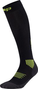 CEP Core Run Socks Tall 5.0 M-BLACK/YELLOW-V