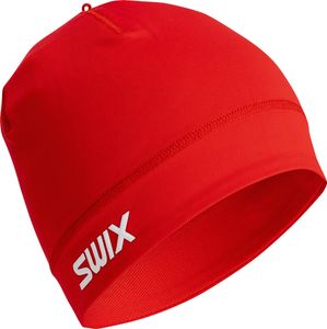 Swix Performance Knit Beanie-RED-ONE SIZE