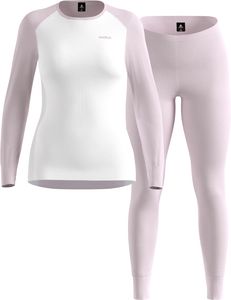 Odlo Active Warm Special Set W-WHITE/PINK-L