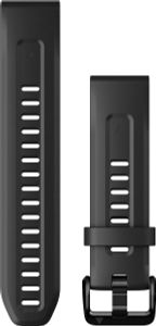 Garmin Armband Quickfit Silicone 20 mm-BLACK
