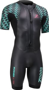 Zoggs RUSHER ultra SHORTY M-BLACK/BLUE-L