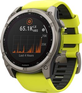 Garmin Fenix 8 Sapphire Solar 51 mm-YELLOW