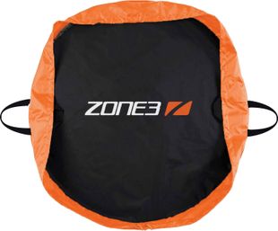 Zone3 Wetsuit Changing Mat -24-BLACK/ORANGE-ONE SIZE