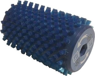 Skistart Rotorborste Nylon Blue Racing