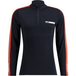 Swix Roadline Nts Half Zip Baselayer Top M-BLACK/RED-L